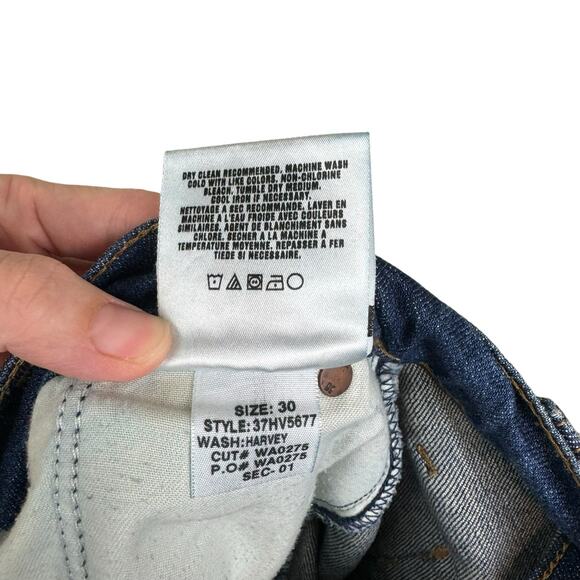 Joe’s Jeans Y2K Dark Harvey Wash Mid Rise Bermuda Denim Jean Shorts - Picture 8 of 8